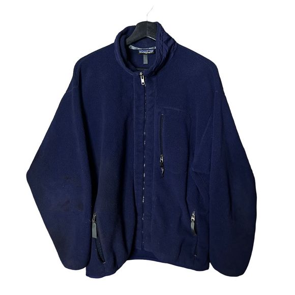 VTG Patagonia Fleece Jacket Mens USA Large - Picture 1 of 4